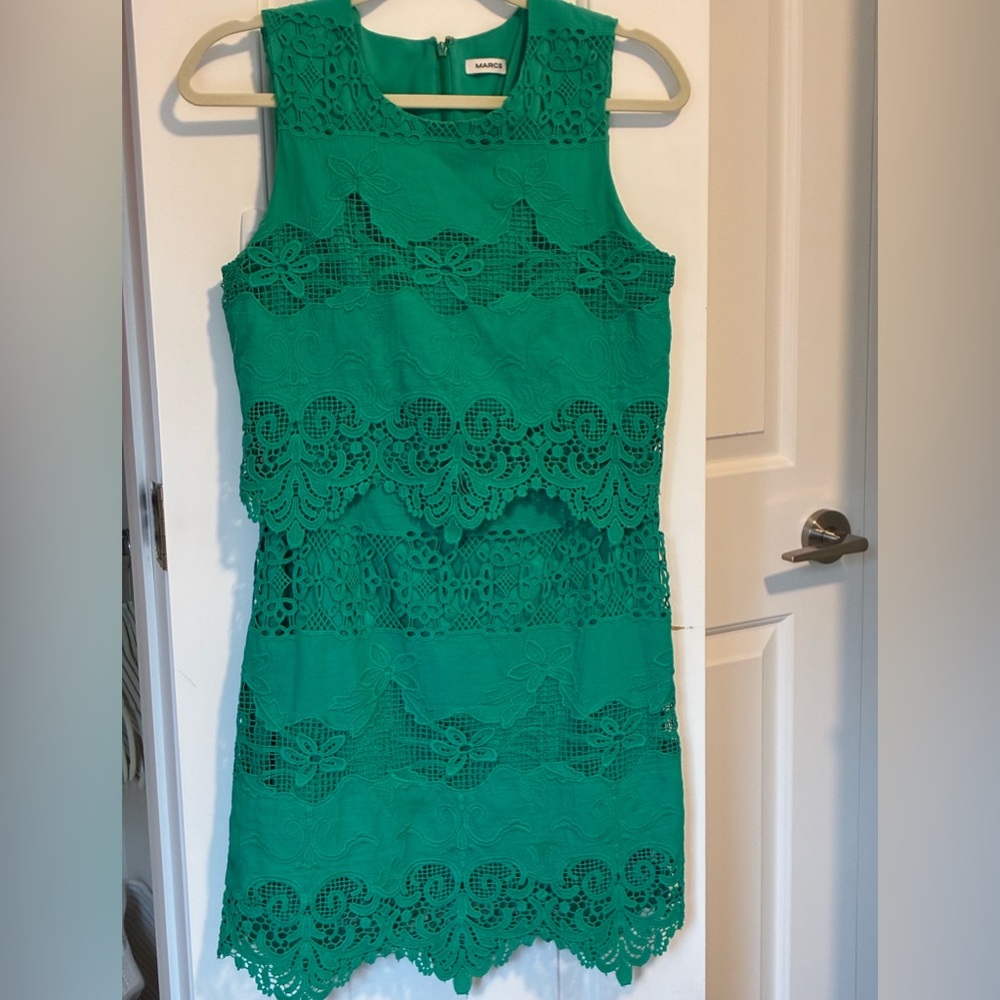MARCS emerald Green Midi Dress